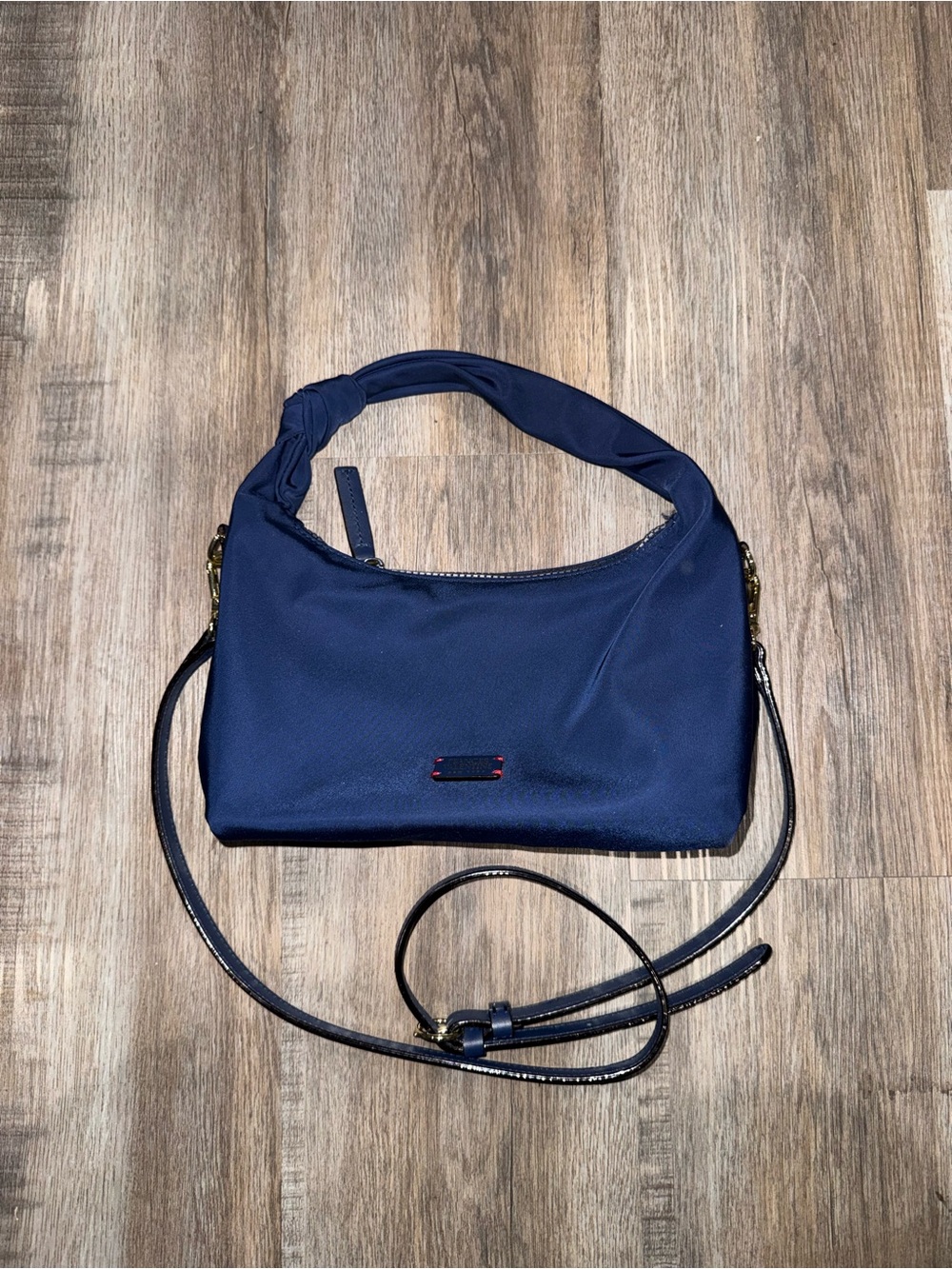 Frances Valentine Navy Blue Shoulder or Crossbody Bag